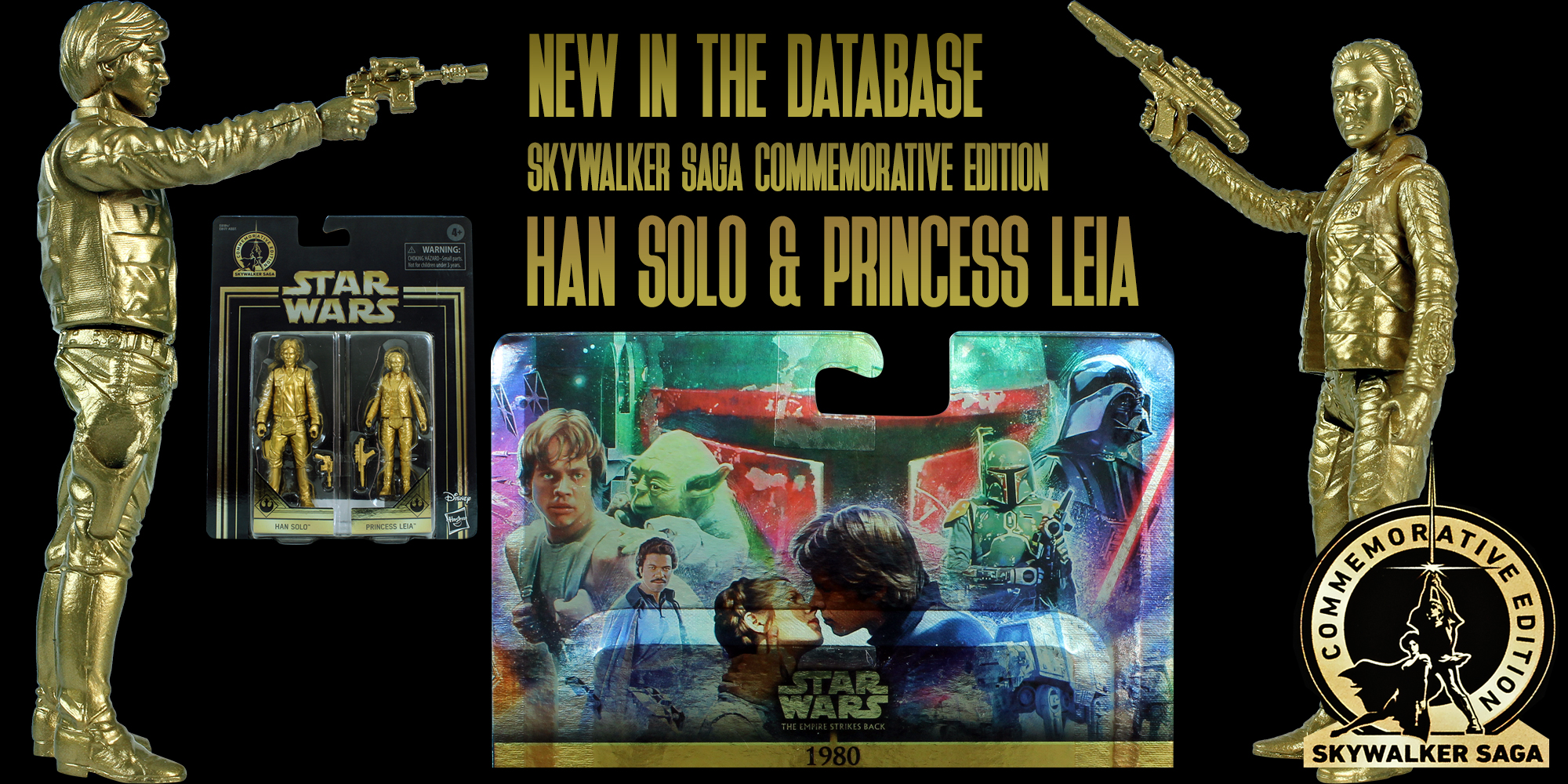 New Addition: Skywalker SAGA Collection Han Solo And Princess Leia