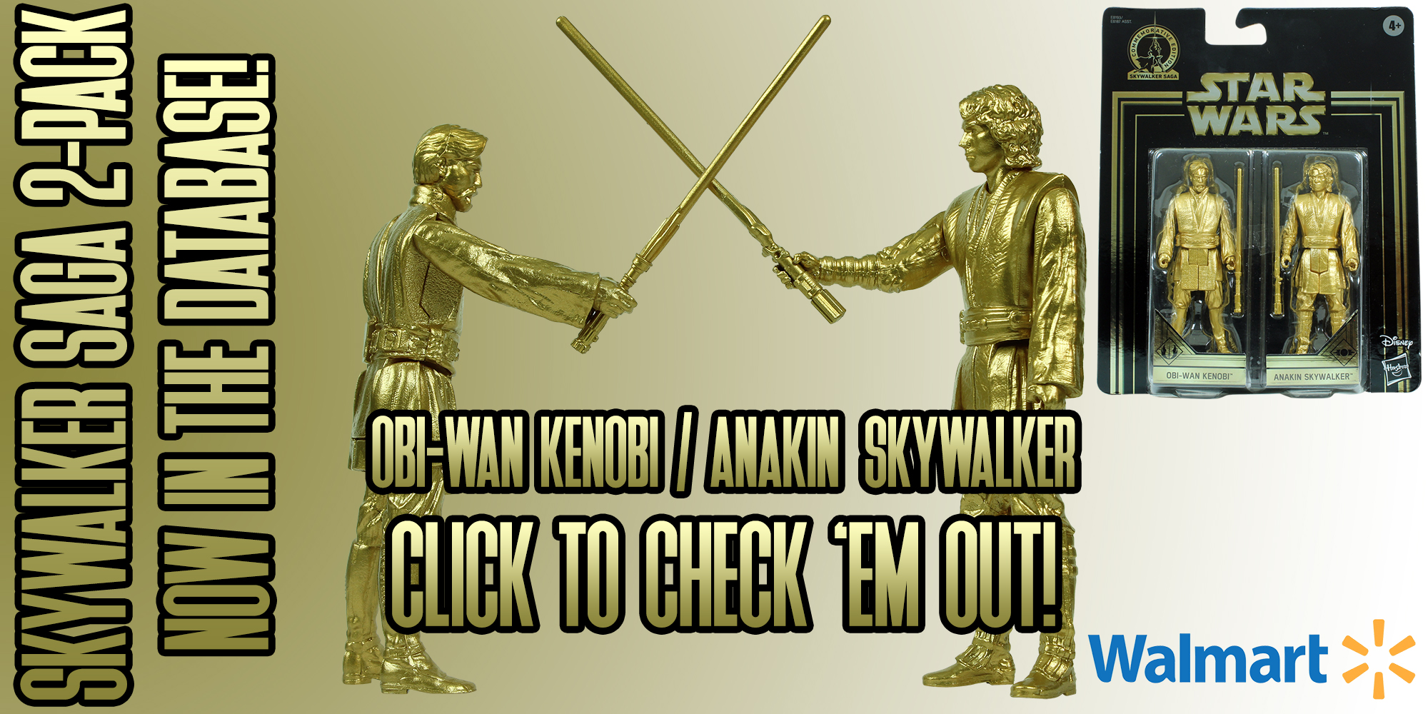 New Addition: Skywalker SAGA Collection Obi-Wan Kenobi And Anakin Skywalker