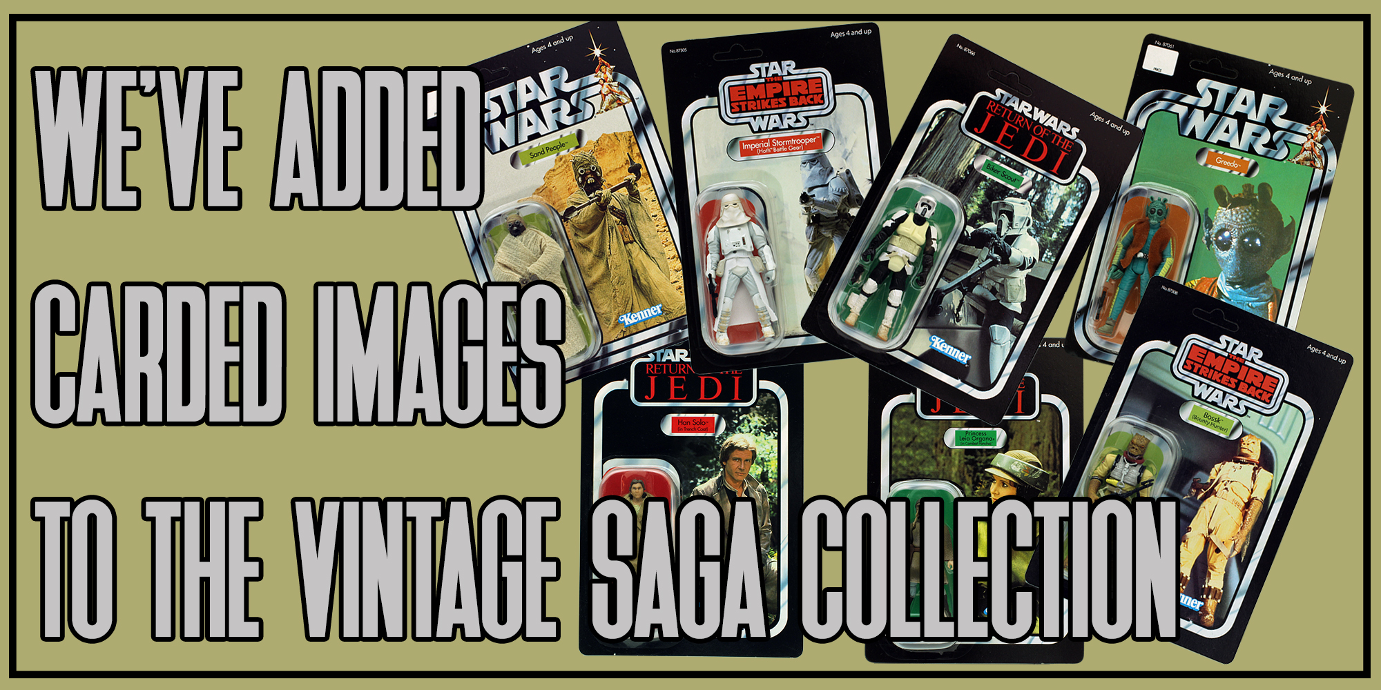 Carded Image Update For The Vintage SAGA Collection