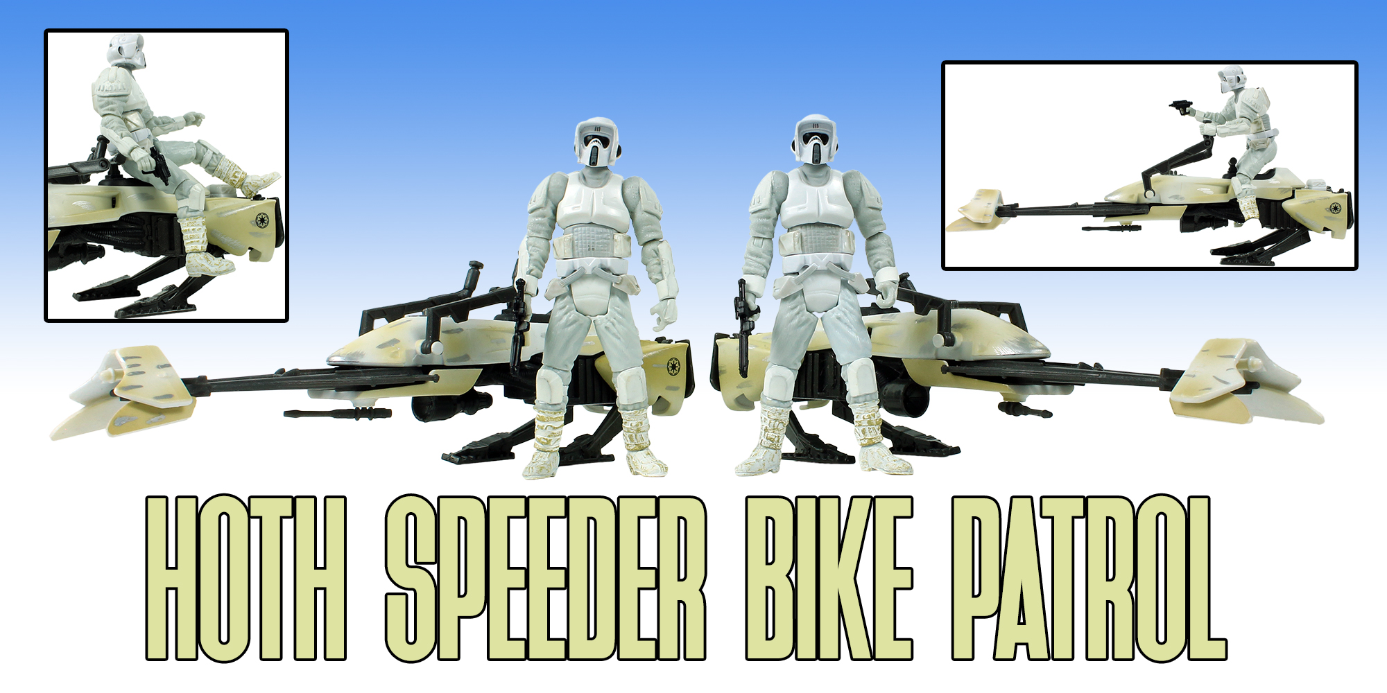 Hoth Speeder Bike Patrol Update