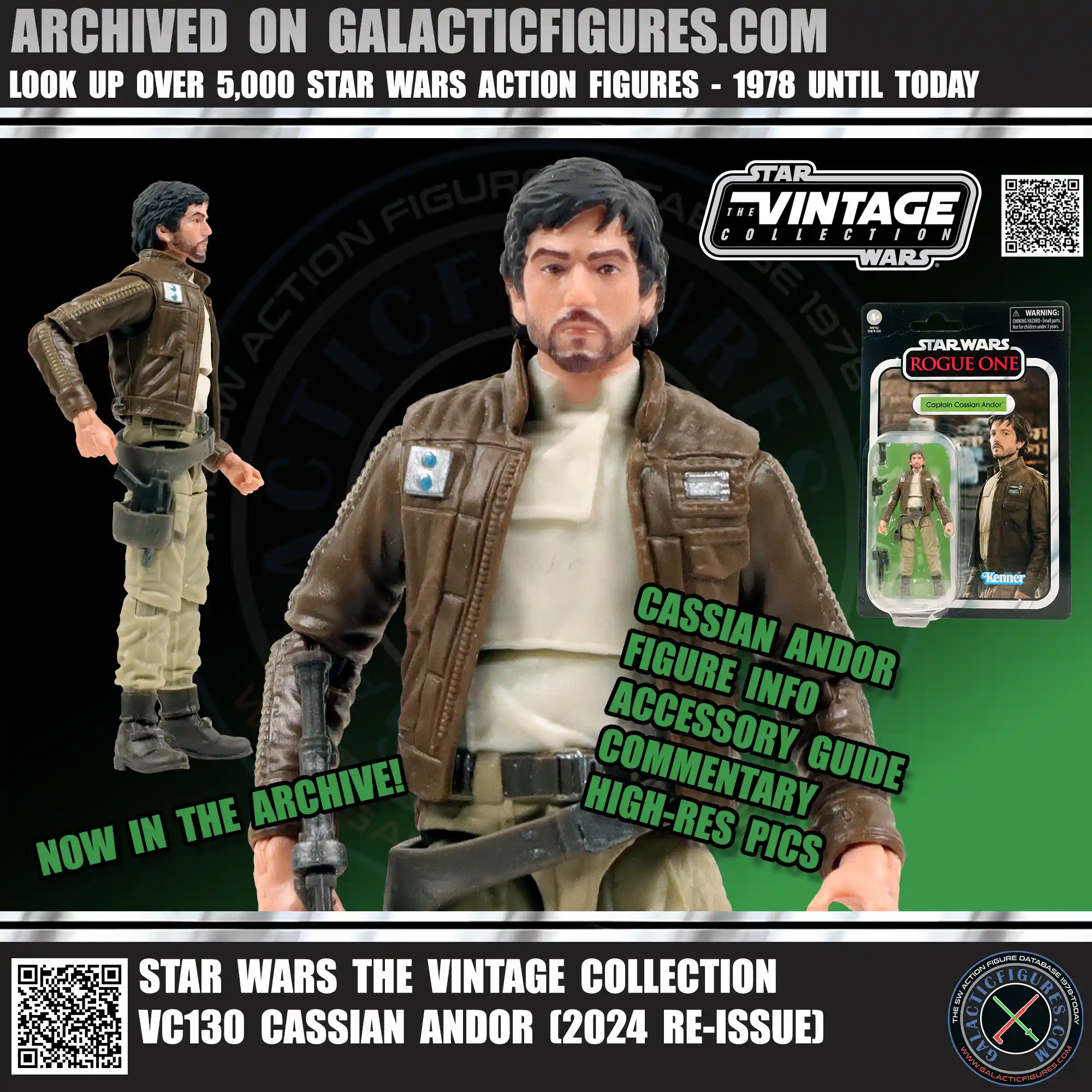 Vintage Collection Cassian Andor VC130 Added