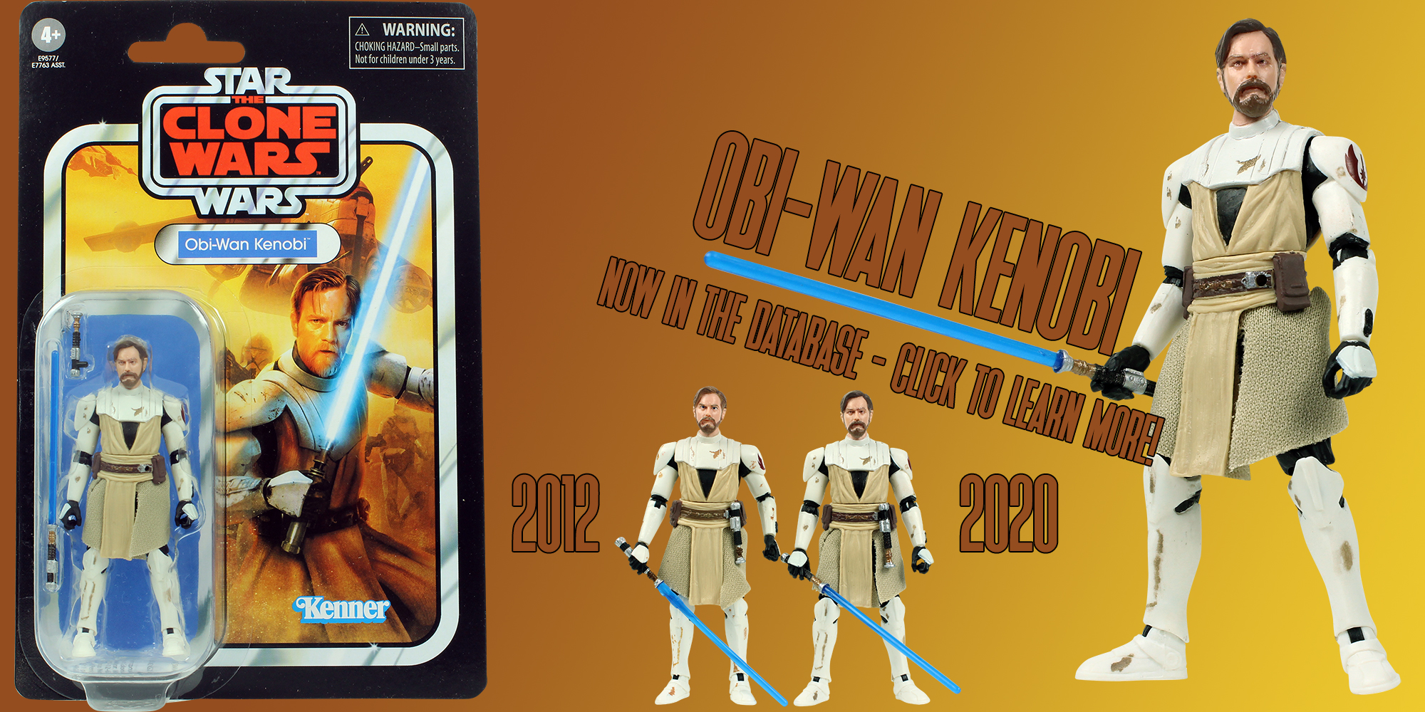 The Vintage Collection Obi-Wan Kenobi (Clone Wars) Added