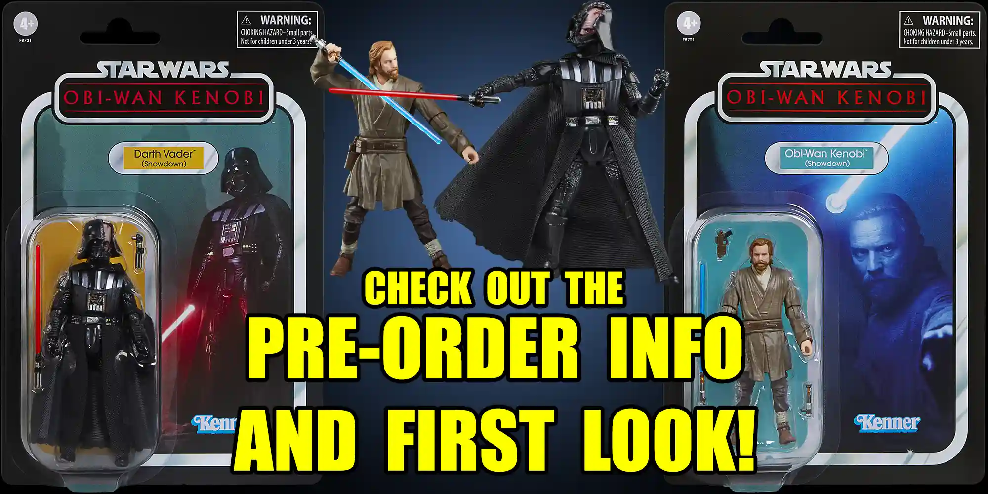 TVC Obi-Wan Kenobi And Darth Vader Showdown - Preorder Info And A First Look