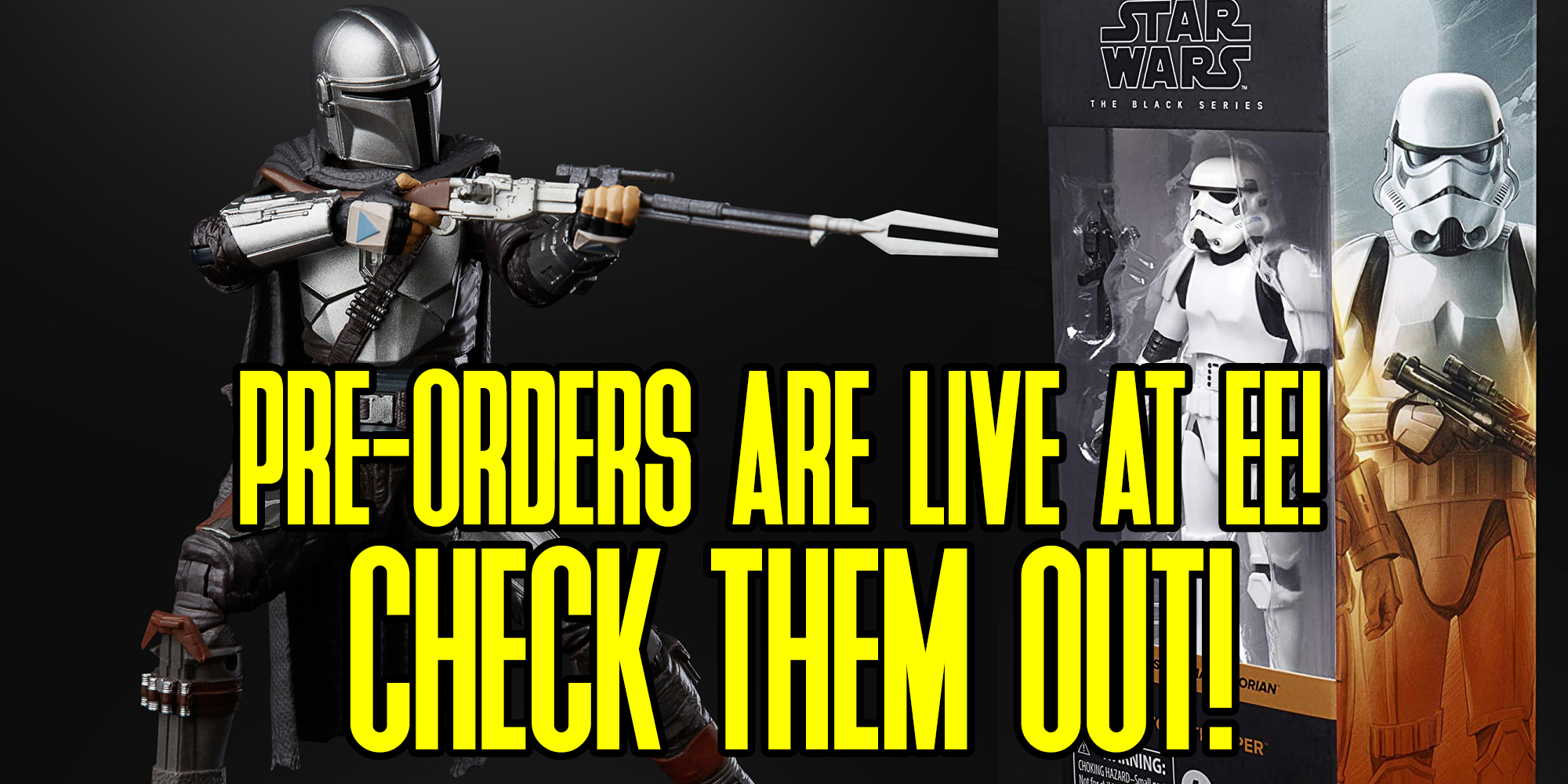 NEW BLACK SERIES FIGURES AVAILABLE THROUGH EE
