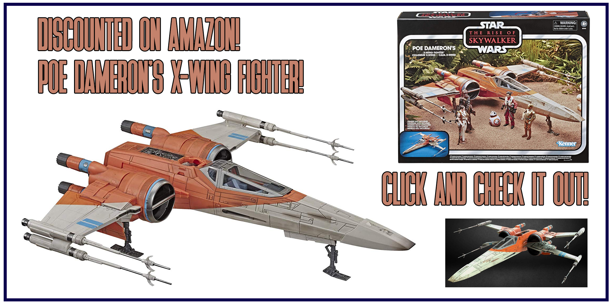 Poe Dameron's X-Wing Fighter $10 Off At Amazon!