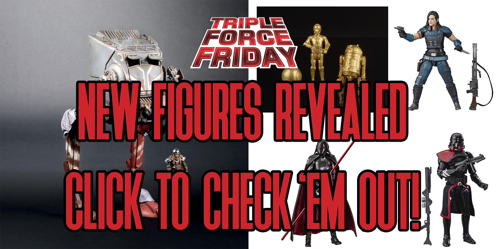 Check Out The Triple Force Friday Figure Preview!