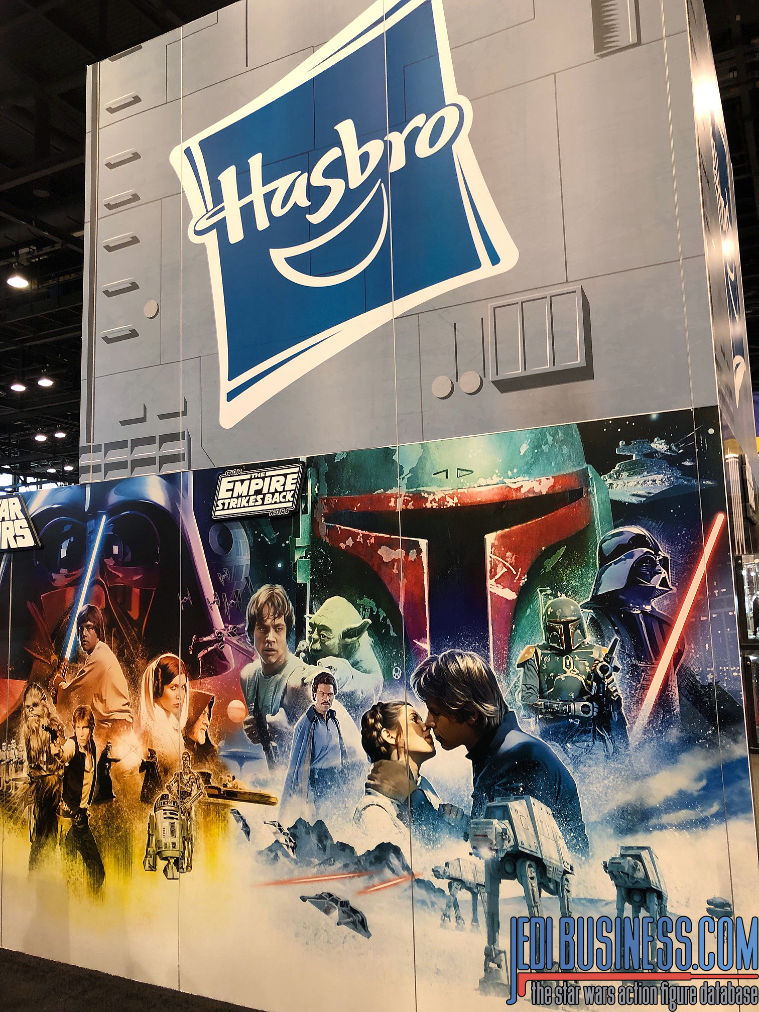 Hasbro booth at Star Wars Celebration Chicago 2019