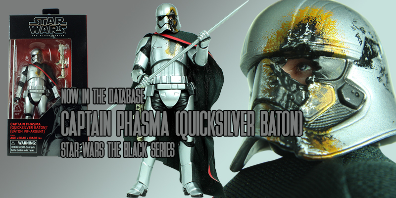 Learn More About The Black Series 6" Quicksilver Baton Captain Phasma Figure Here!