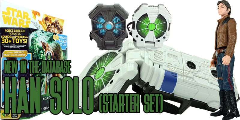 New In the Database: Han Solo With Force Link 2.0 Starter Set