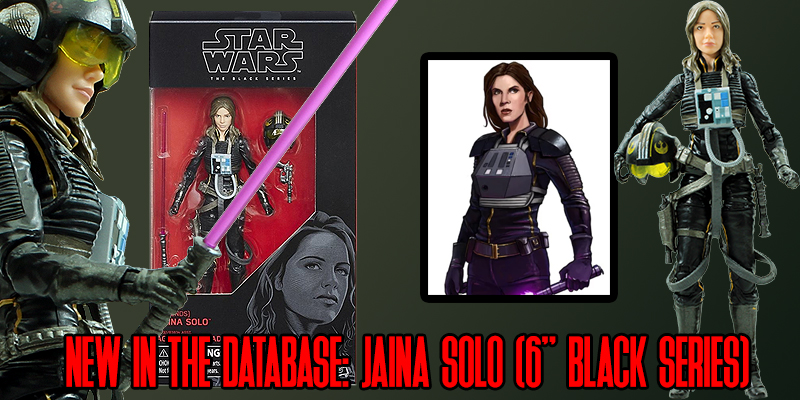 New In the Database: Black Series 6" Jaina Solo #56