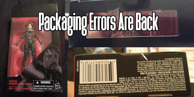 The Black Series Packaging Error