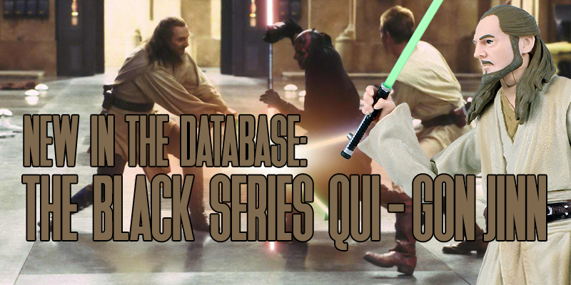 New In The Database: The Black Series Qui-Gon Jinn