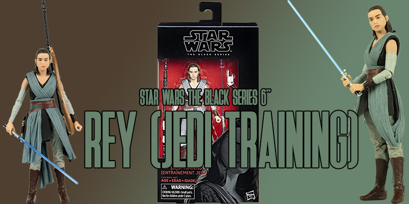 New In The Database: The Black Series 6" Rey (Jedi Training) #44