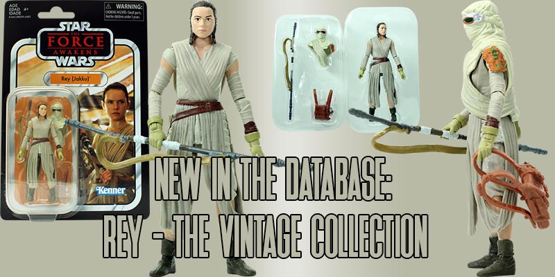 New In the Database: Rey (Jakku) The Vintage Collection