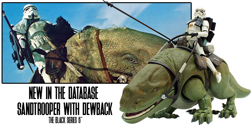 New In the Database: Sandtrooper With Dewback