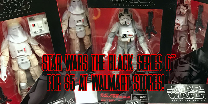 Star Wars The Black Series 6" Figures For $5 At Walmart