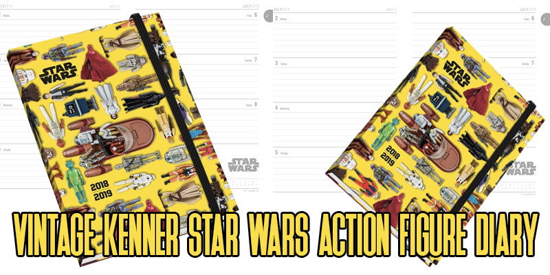Vintage Kenner Star Wars Action Figure Diary