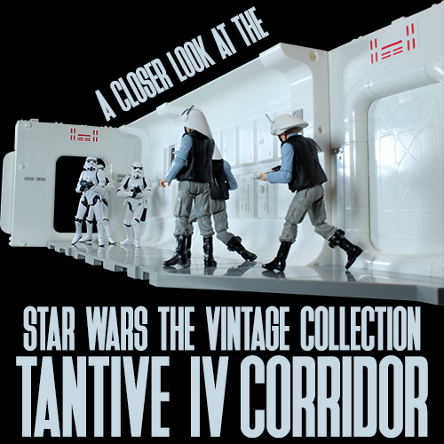 A Closer Look At The Vintage Collection Tantive IV Corridor