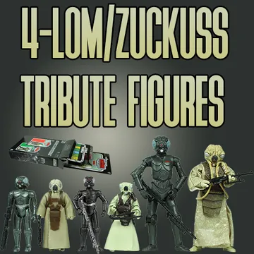 A Comparison Of 4-LOM And Zuckuss Tribute Figures