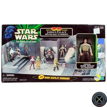 Power Of The Force Jabba The Hutt 3D Display Diorama