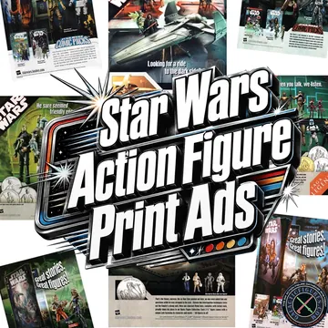 Star Wars Action Figure Print Ads
