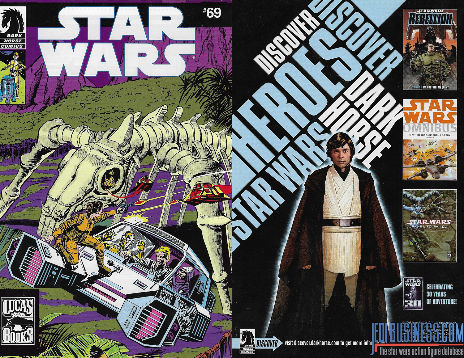 Star Wars Comic Book Cover