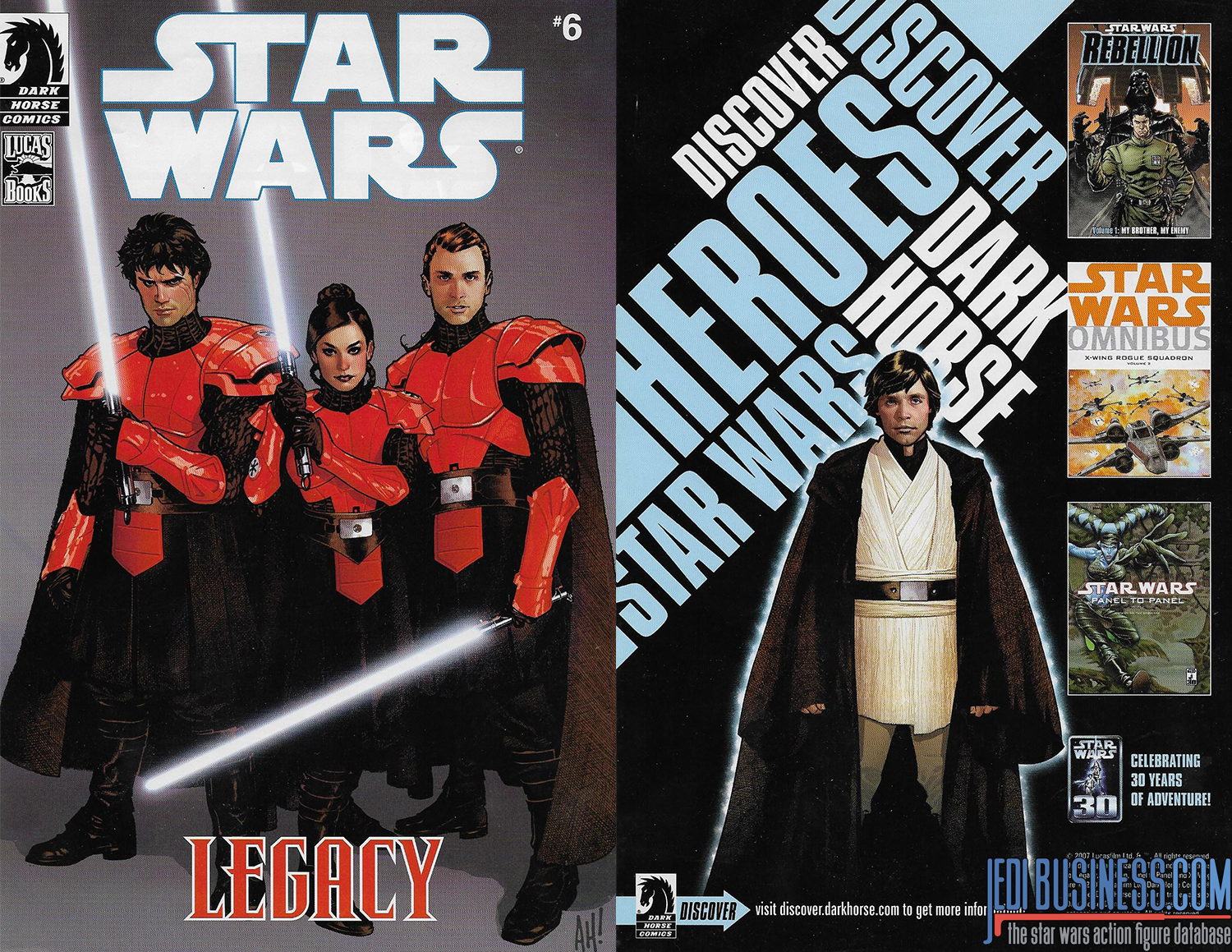 Star Wars Comic Book Cover