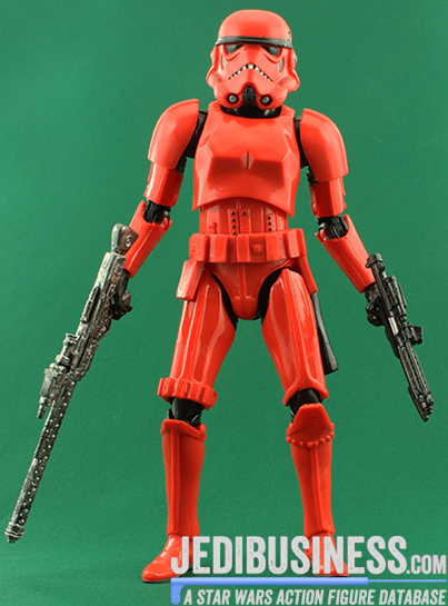 Crimson Stormtrooper figure, bssixthreeexclusive