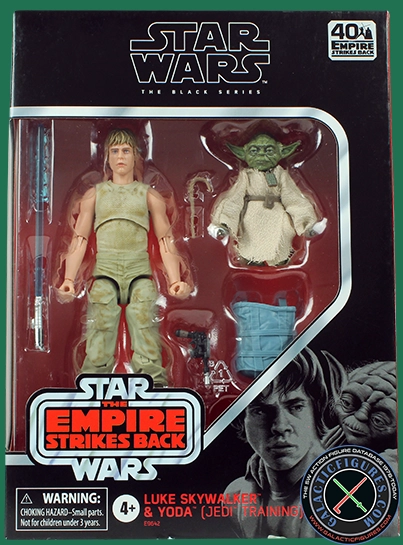 Luke Skywalker Jedi Training 2-Pack With Yoda Star Wars The Black Series