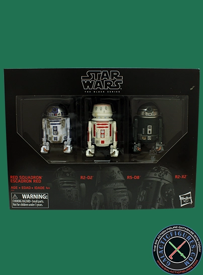 R2-D2 Red Squadron 3-Pack Star Wars The Black Series