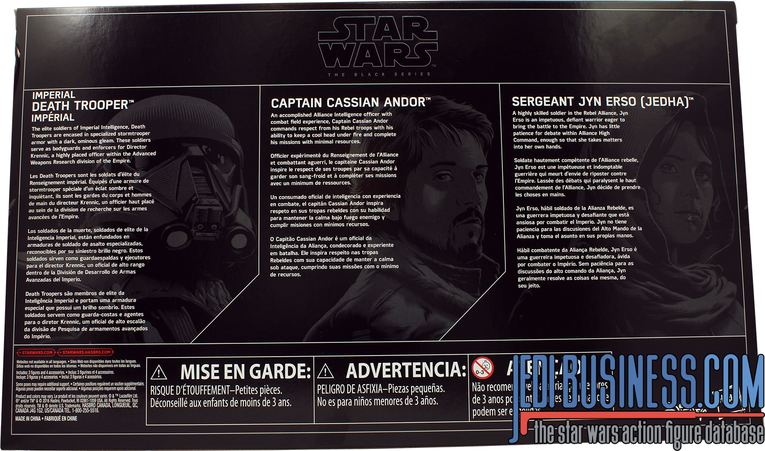 Death Trooper Rogue One 3-Pack