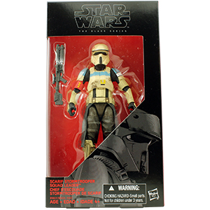 Star Wars Rogue One: Black Series - Squad Leader Scarif Stormtrooper, Action Figure 10 Cm (3,75 Pollici) - Edizione Esclusiva