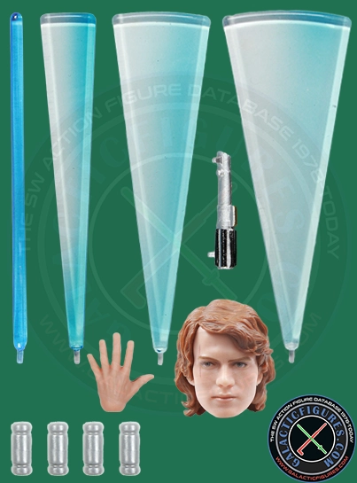 Anakin Skywalker ROTS 3-Pack With Obi-Wan, Anakin, Panning Droid Star Wars The Black Series