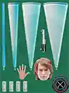 Anakin Skywalker ROTS 3-Pack With Obi-Wan, Anakin, Panning Droid Star Wars The Black Series
