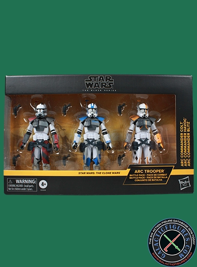 ARC Commander Colt ARC Commander Battle Pack With Colt, Blitz And Havoc Star Wars The Black Series
