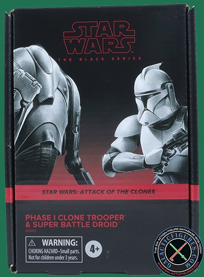 Clone Trooper 2-Pack With Phase 1 Clone Trooper & Super Battle Droid Star Wars The Black Series