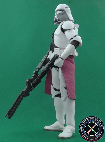 Action Figure Star Wars Saga Collection – Commander Bacara – Con Arma E Ologramma Esclusivo – Da Collezione