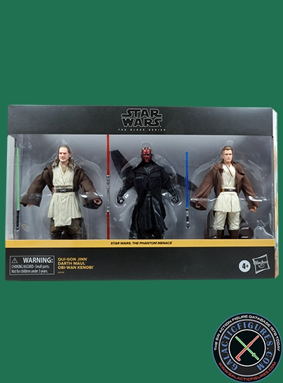 Darth Maul 3-Pack With Darth Maul, Qui-Gon Jinn & Obi-Wan Kenobi Star Wars The Black Series