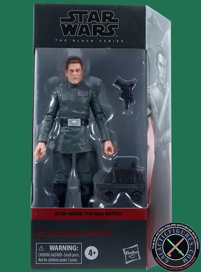 MSE Droid With Vice Admiral Rampart Star Wars The Black Series