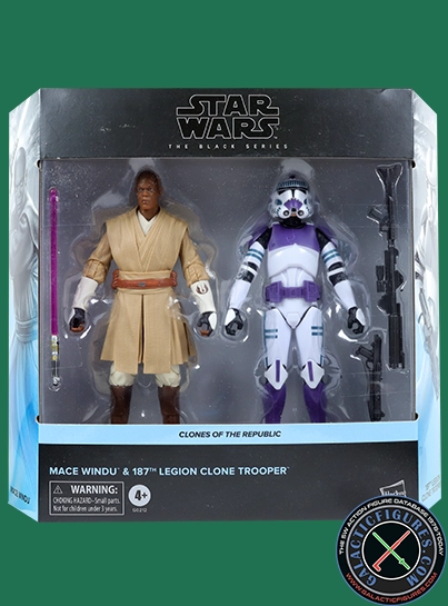 Mace Windu Clones Of The Republic 2-pack #1 Star Wars The Black Series