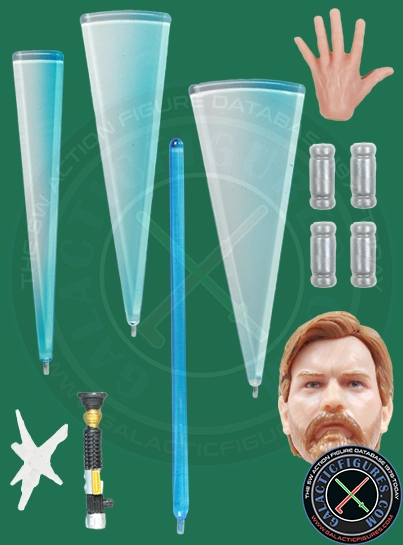 Obi-Wan Kenobi ROTS 3-Pack With Obi-Wan, Anakin, Panning Droid Star Wars The Black Series