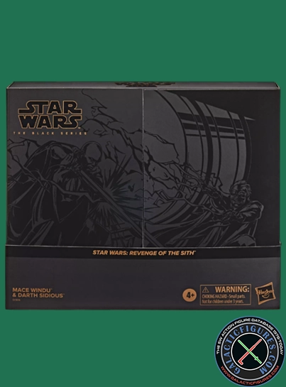 Palpatine (Darth Sidious) Palpatine & Mace Windu 2-Pack Star Wars The Black Series