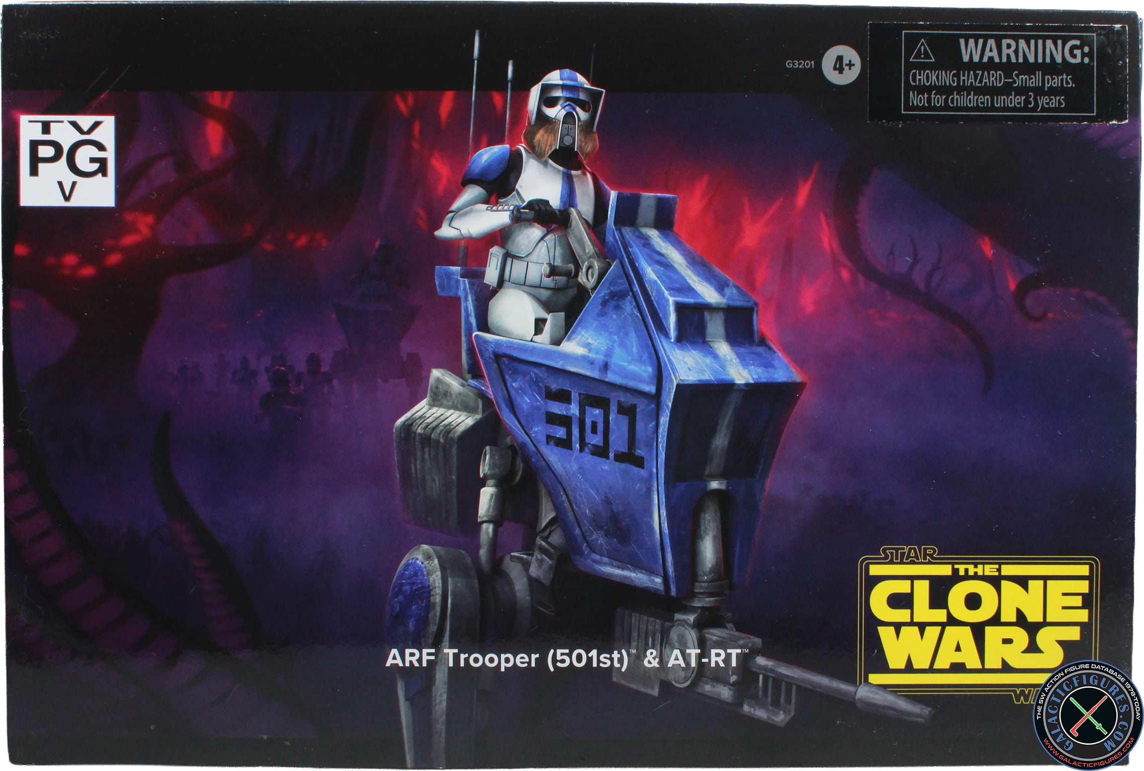 ARF Trooper 501st Legion With AT-RT Vehicle