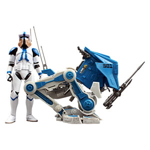 ARF Trooper 501st Legion With AT-RT Vehicle