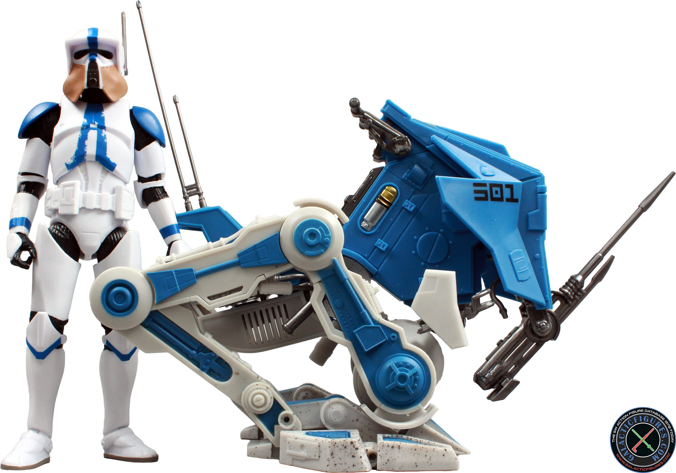 ARF Trooper 501st Legion With AT-RT Vehicle