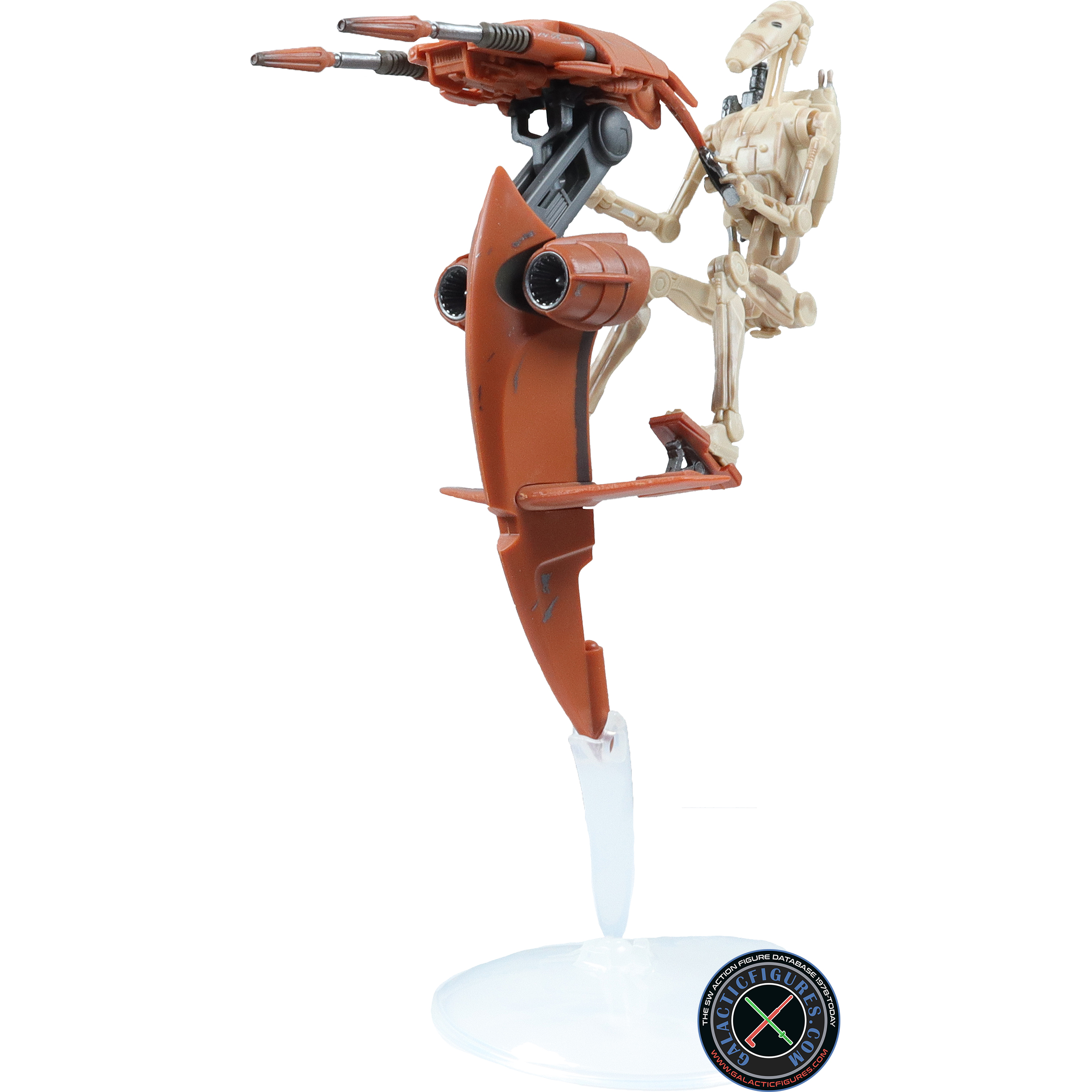 Battle Droid With STAP Vehicle