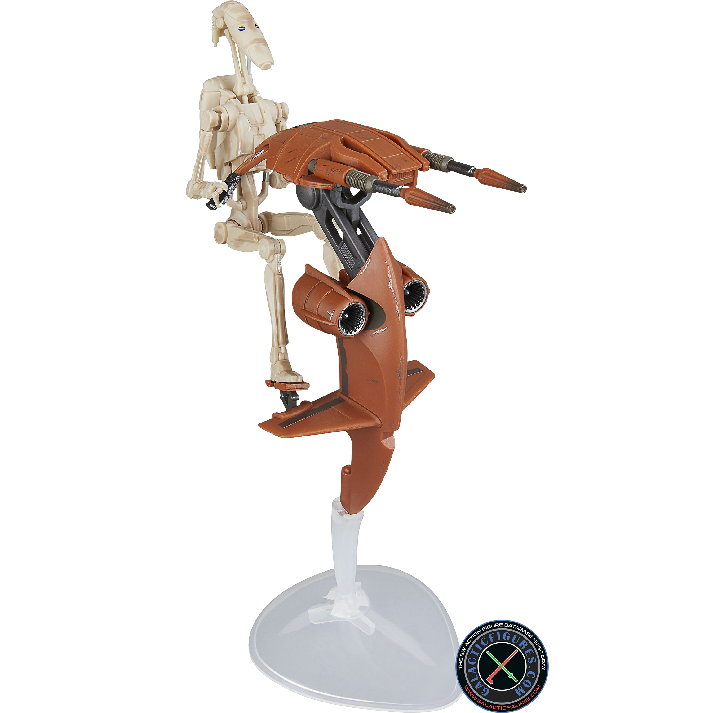 Battle Droid With STAP Vehicle