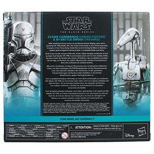Star Wars: Battlefront 2 2-Pack With Clone Commando & B1 Battle Droid