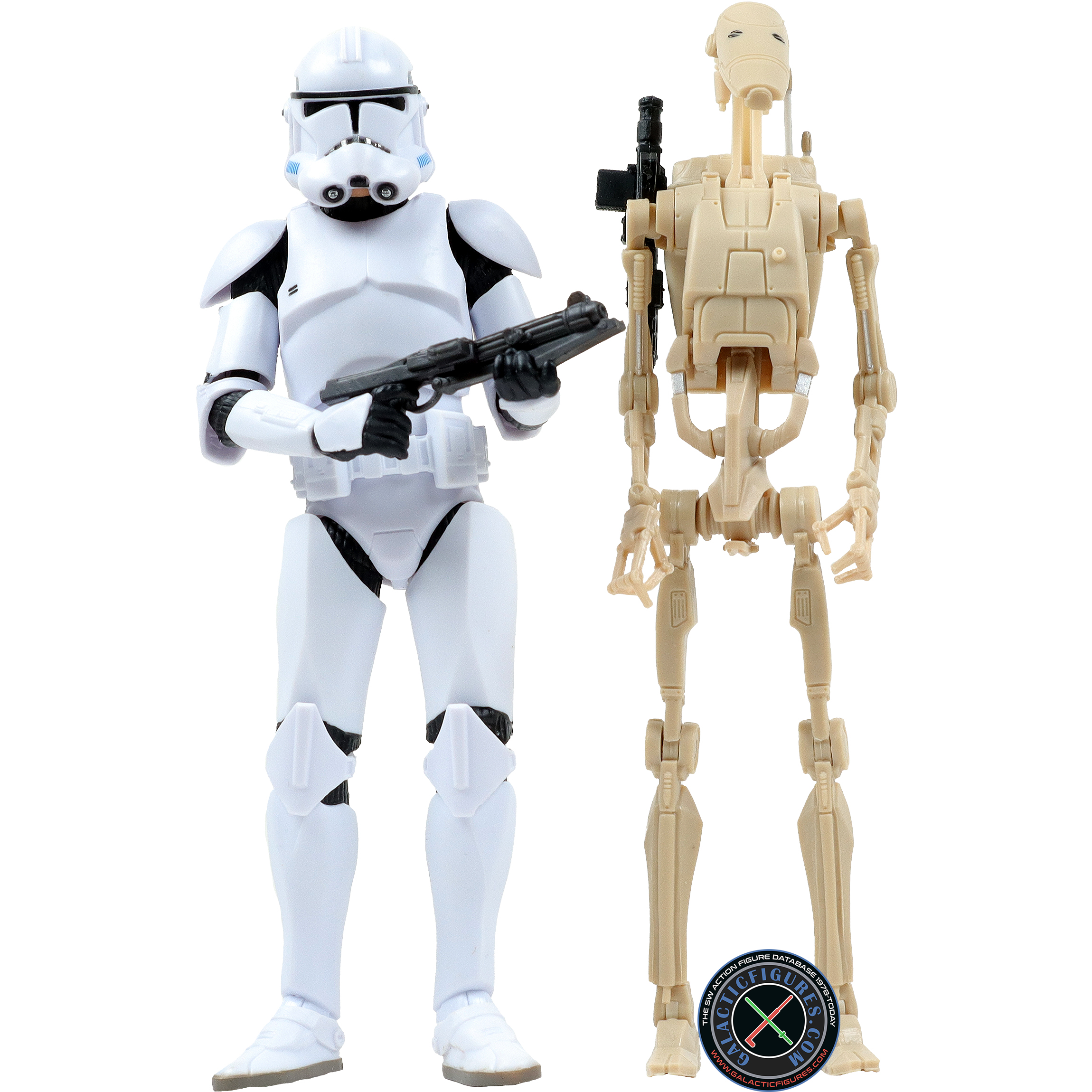 Clone Trooper 2-Pack With Phase II Clone & Battle Droid