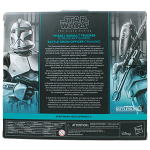  Phase I Assault Trooper With Battle Droid Officer